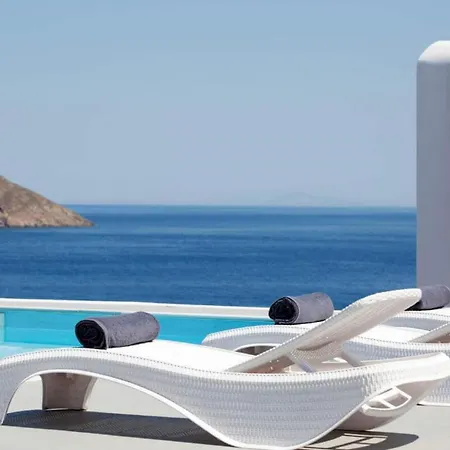 Anemos Petra Sea View Of Mykonos Villa Merchia Beach