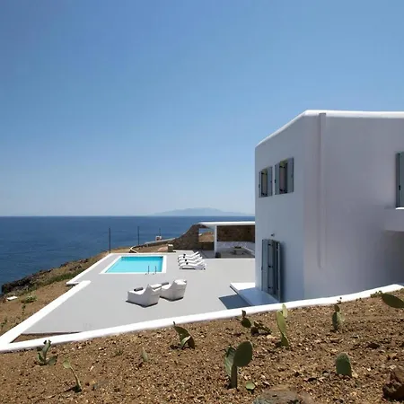 Villa Anemos Petra Sea View Of Mykonos Merchia Beach