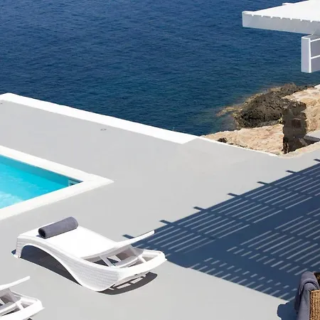 Anemos Petra Sea View Of Mykonos Villa Merchia Beach