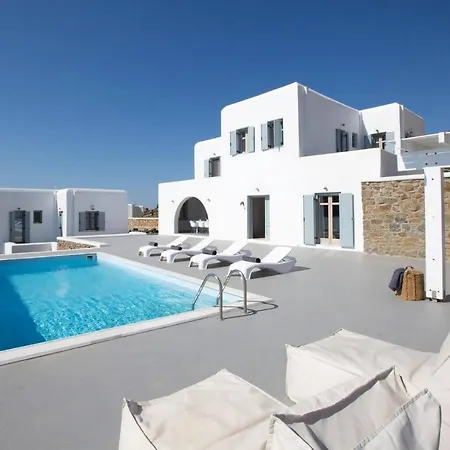 Villa Anemos Petra Sea View Of Mykonos Merchia Beach
