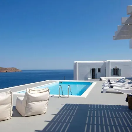 Villa Anemos Petra Sea View Of Mykonos Merchia Beach